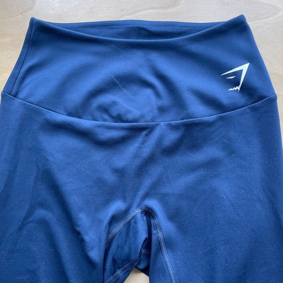 Gymshark navy training leggings - Picture 2 of 4